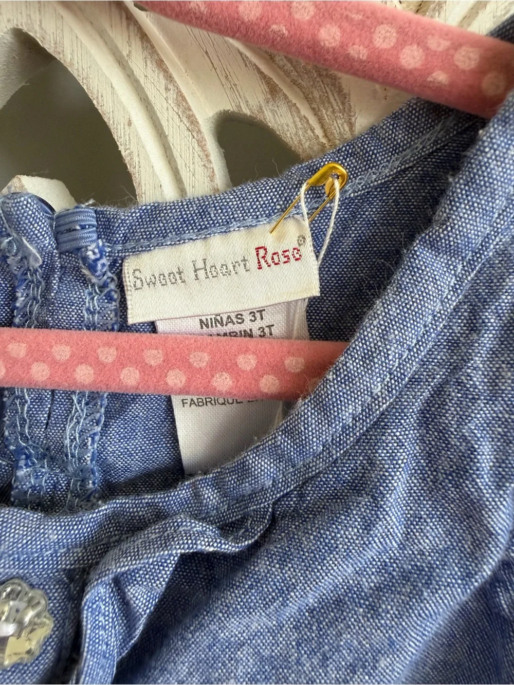 Summer Blues Dress and Romper set, 4T Includes Hanna Andersson